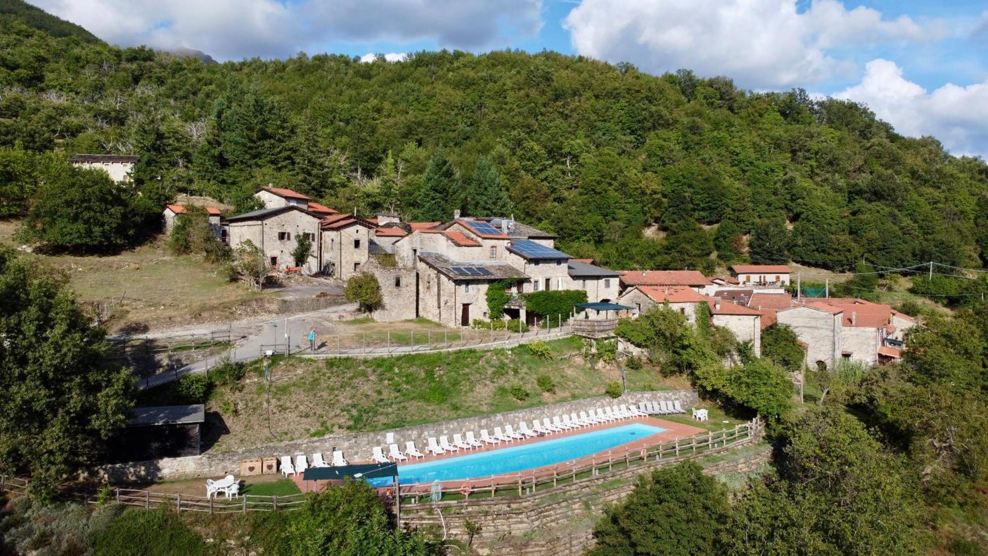 Agriturismo Montagna Verde Apella Licciana Nardi Eksteriør bilde
